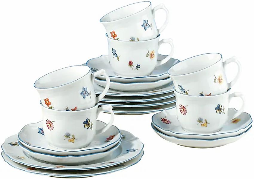 Seltmann Weiden Kaffeeservice »Geschirr-Set, Service Sonate Nostalgie« Tass günstig online kaufen