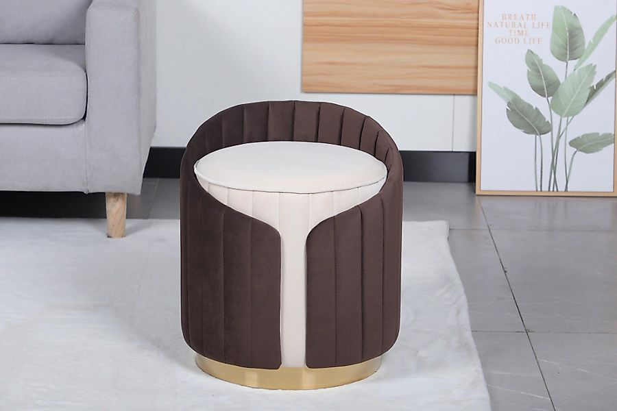 Kayoom Sitzhocker "Hocker Corin 145, Modernes Design, Komfortabel mit Rücke günstig online kaufen