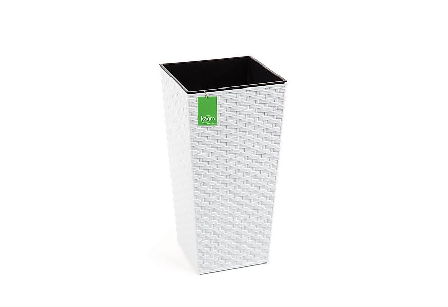 KAGM Pflanzkübel Blumenkübel Blumentopf in Rattan-Optik Pflanzgefäß (inkl. günstig online kaufen