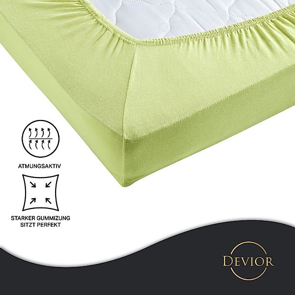 Devior Spannbettlaken für 180x200cm Boxspringbett-Matratzen bis günstig online kaufen