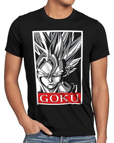 style3 T-Shirt Goku Warrior ball super dragonball z gt songoku dbz daima günstig online kaufen