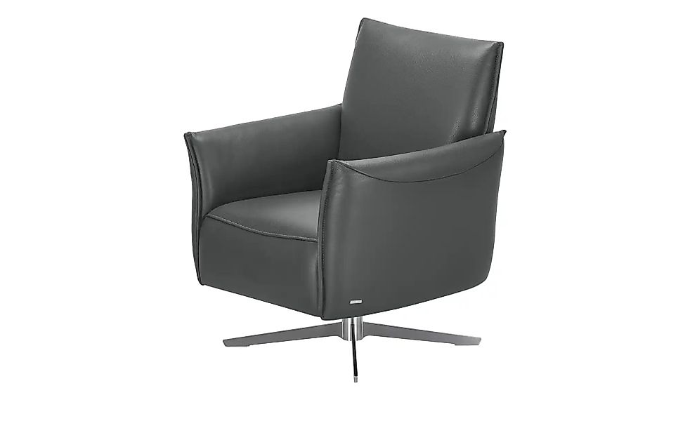 KOINOR Sessel Echtleder Vineto ¦ grau ¦ Maße (cm): B: 78 H: 87 T: 79.0 Pols günstig online kaufen