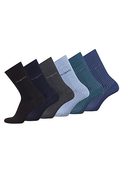bugatti Basicsocken bugatti Herrensocken 6er Sockenbox günstig online kaufen