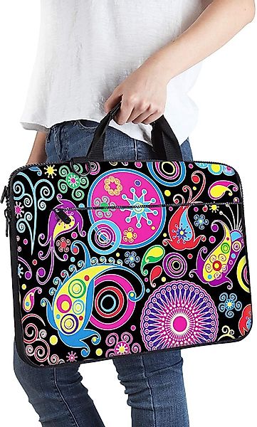 MAXLVL Laptoptasche 15.6 / 17.3 Zoll (Notebooktasche aus Canvas mit Zubehör günstig online kaufen
