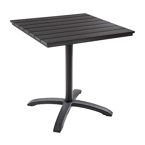 riess-ambiente Gartentisch DESIGNO 70cm schwarz (Einzelartikel, günstig online kaufen