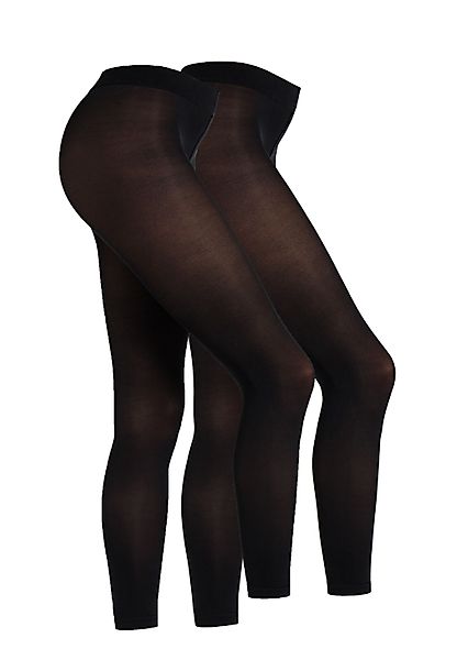 Camano Leggings "fine everyday", (2er Pack), mit 3D-Stricktechnologie für e günstig online kaufen