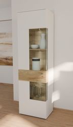 FORTE Vitrine Como Vitrine, Glastüre, LED günstig online kaufen