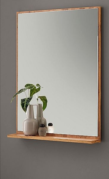 Furn.Design Badspiegel Center (Wandspiegel in Wotan Eiche Dekor, 60 x 80 cm günstig online kaufen