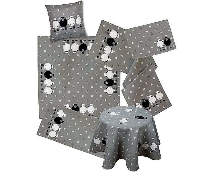 matches21 HOME & HOBBY Tischdecke Tischdeckchen BRENDA Stick & Applikation günstig online kaufen