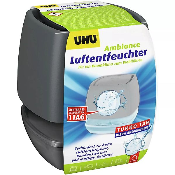 UHU Luftentfeuchter-Container Ambiance Turbo Tab  Anthrazit günstig online kaufen