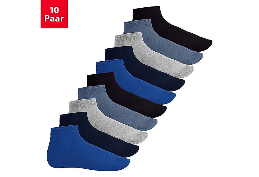 Footstar Kurzsocken EVERYDAY! 10 Paar Quarter Socken Kurzsocken Kurze Baumw günstig online kaufen