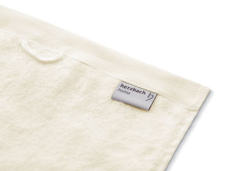 Herzbach Home Gästehandtücher Pura 30x50 cm, günstig online kaufen