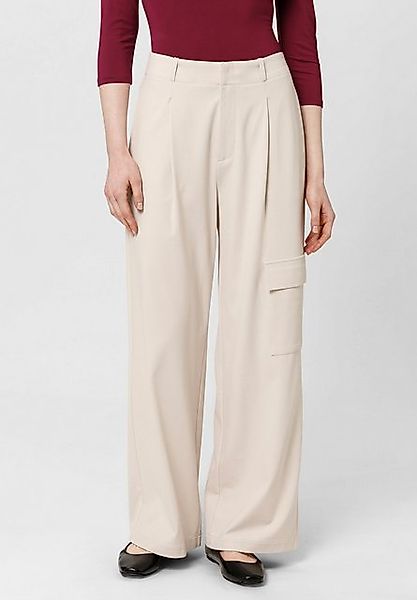 Les Lunes Cargohose ARIAA Pants Wide Leg fließendes Material im Marlene Hos günstig online kaufen