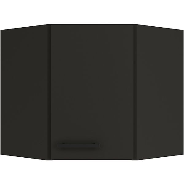 OPTIFIT Madrid420 Küchen-Eckoberschrank 60 x 60 cm Anthrazit Matt günstig online kaufen
