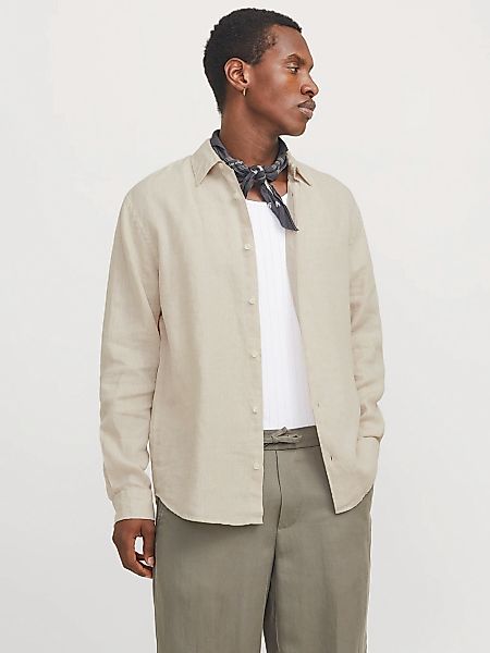 Jack & Jones Langarmhemd JPRCCLAWRENCE LINEN günstig online kaufen