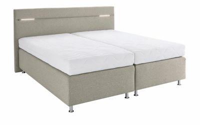 Westfalia Schlafkomfort Boxspringbett wahlweise mit LED-Beleuchtung günstig online kaufen