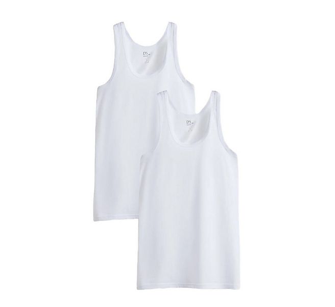 D'S DAMAT Unterhemd Herren Unterwäsche Tank Top 2-teilig, Bequeme Herrenunt günstig online kaufen