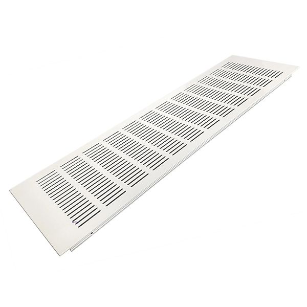 Häusler Lüftungsgitter LG-5015 W Eloxiert Stegblech Alu Weiß 500 x 150 mm günstig online kaufen