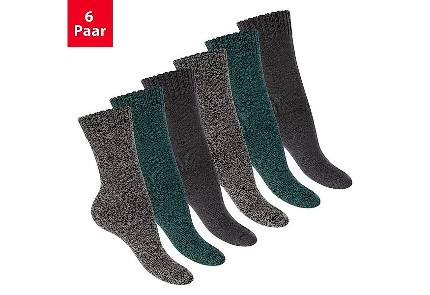Footstar Thermosocken Damen Frottee Socken (6 Paar) Winter THERMO Socken günstig online kaufen