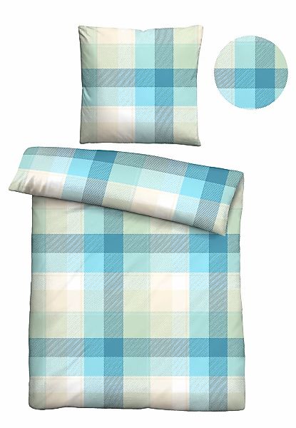 Castell - Markenbettwäsche Bettwäsche "0561121" 2 Stk. tlg. feiner Glanz+we günstig online kaufen