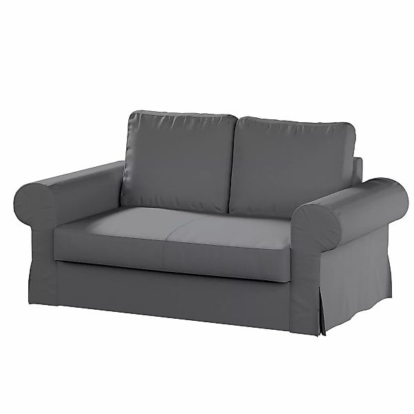 Bezug für Backabro 2-Sitzer Sofa ausklappbar, grau, Bezug für Backabro 2-Si günstig online kaufen