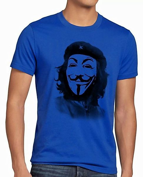 style3 T-Shirt Anonymous Che Guevara guy fawkes occupy maske guy fawkes hac günstig online kaufen