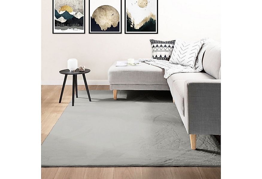 Vimoda Teppich Bobby, Anti Rutsch Waschbar, kuschelig, Rechteckig, Höhe: 10 günstig online kaufen