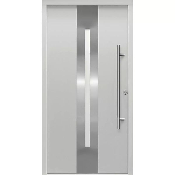 Sicherheits-Haustür ThermoSpace Prime Dublin RC2 Komfort Grau 100 x 210 cm günstig online kaufen