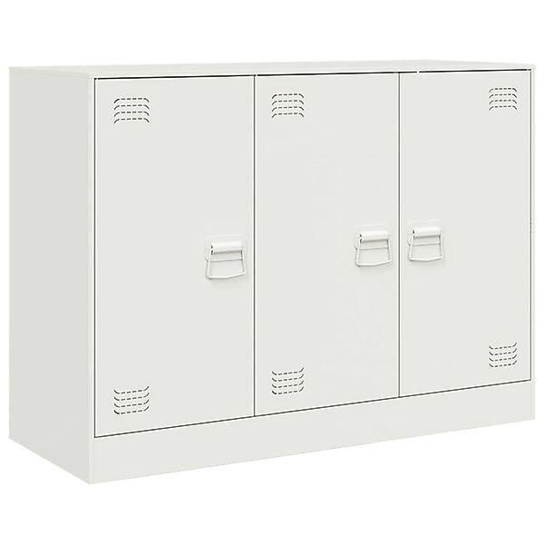 vidaXL Sideboard Weiß 99x39x73 cm Stahl 841726 günstig online kaufen