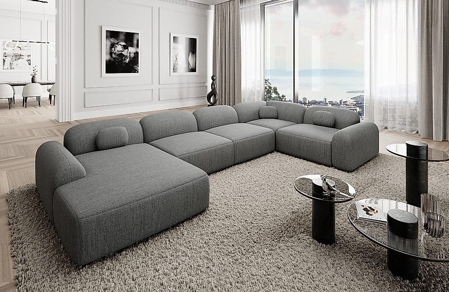 Sofa Dreams Wohnlandschaft Stoff Sofa Polstersofa günstig online kaufen
