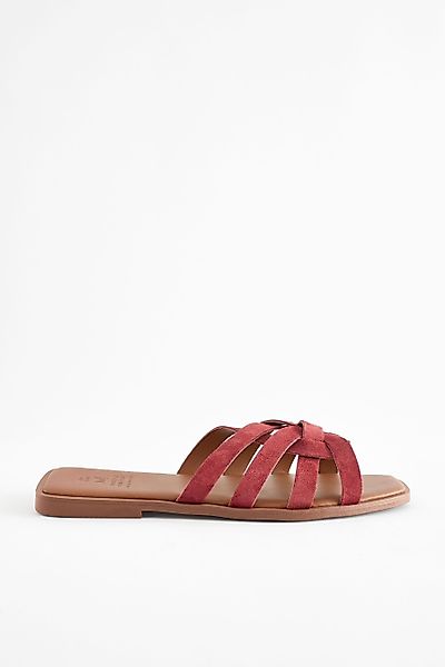 Next Forever Comfort Gitterpantolette Leder, extrabreit günstig online kaufen