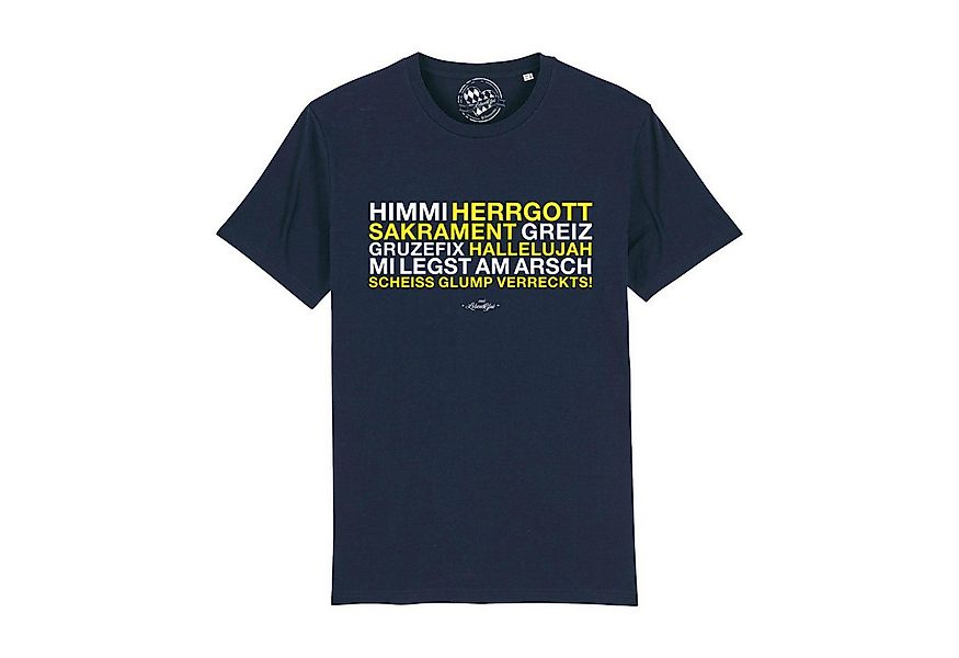Bavariashop T-Shirt Herren T-Shirt "Himmi Herrgott" günstig online kaufen