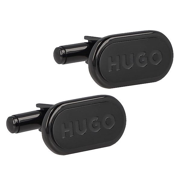 HUGO Manschettenknöpfe E-Classic, Edelstahl günstig online kaufen