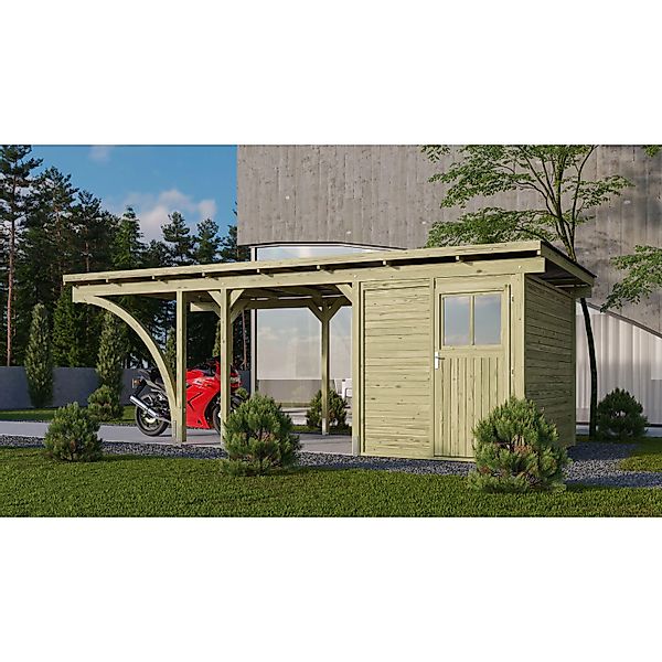 Karibu Einzelcarport Eco günstig online kaufen