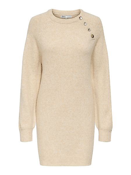 ONLY Strickkleid ONLFI LIFE LS BUTTON günstig online kaufen