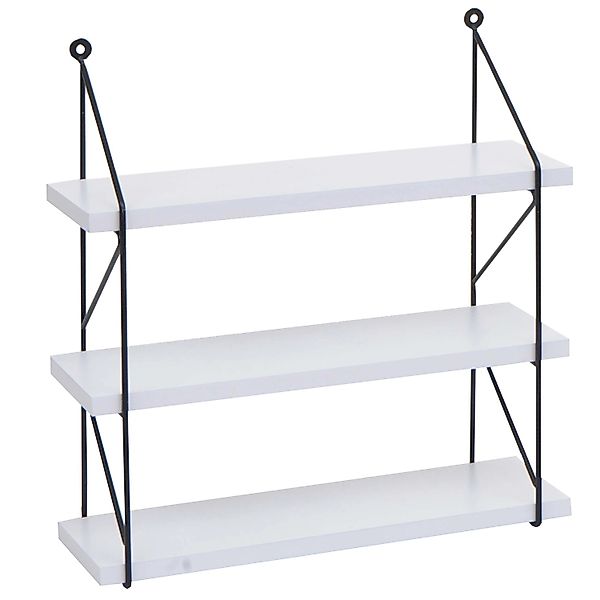MCW Wandregal MCW-K78, Drei Regalböden, Industriedesign günstig online kaufen