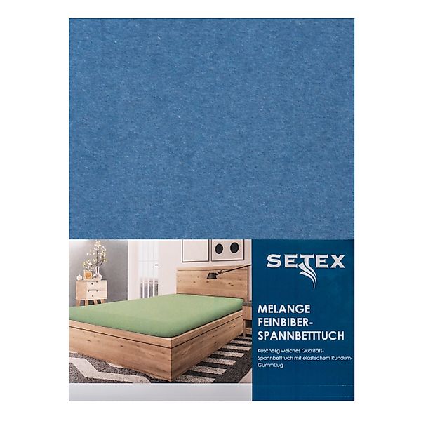SETEX Spannbettlaken Biber, Biber, Gummizug: rundum, günstig online kaufen