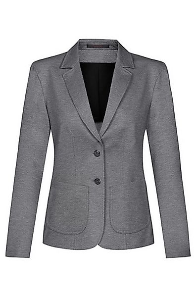 GREIFF Jerseyblazer Greiff CASUAL Damen Jersey-Blazer Regular-Fit Hellgrau günstig online kaufen