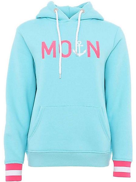 Zwillingsherz Hoodie "Rahel" Fronttaschen, innen mit Fleece, Kontrastbündch günstig online kaufen