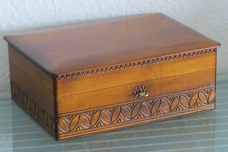 Holzprodukte Nähkästchen Nähkästchen Nähkasten Schmuckkästchen Nähkorb günstig online kaufen