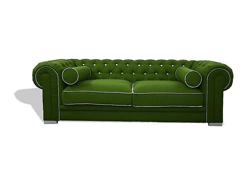 Xlmoebel 3-Sitzer Chesterfield Sofa mit 3 Sitzplätzen, gepolstertes Designe günstig online kaufen