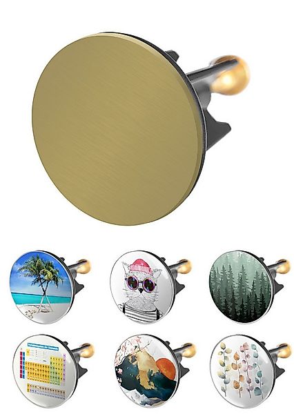 Arteneur Waschbeckenstöpsel, ⌀ 4 cm, 100% wasserdicht, extra schwerer Messi günstig online kaufen