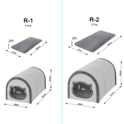 Hobbydog Tierbett Tierbett Katzenhütte Katzenhöhle Katzenkorb günstig online kaufen