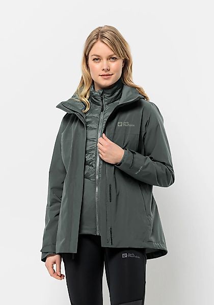 Jack Wolfskin 3-in-1-Funktionsjacke "LUNTAL 3IN1 JKT W", mit Kapuze günstig online kaufen