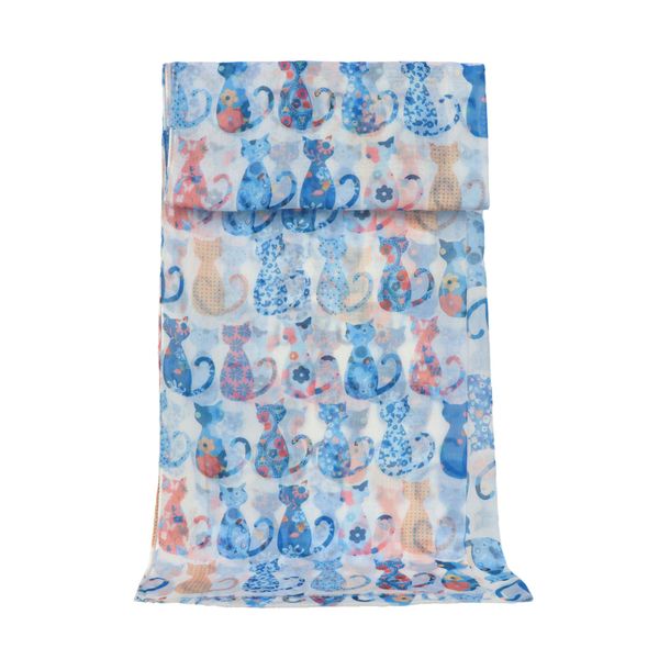 ZEBRO Modetuch Schal Katzenkanne günstig online kaufen