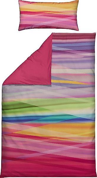 Erwin Müller Bettwäsche Bettwäsche, Mako-Satin, Streifen günstig online kaufen