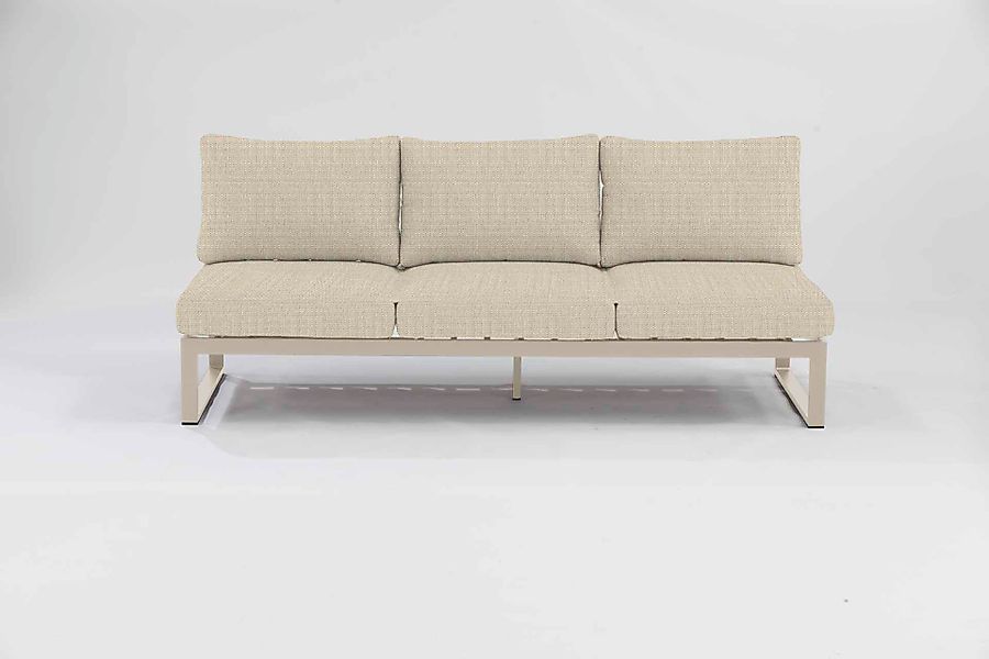 Nest 3-Sitzer Sofa für Outdoor verstellbarr Mokka günstig online kaufen