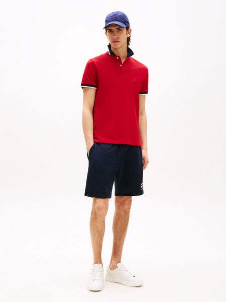 Tommy Hilfiger Poloshirt CONTRAST COLLAR CUFF günstig online kaufen