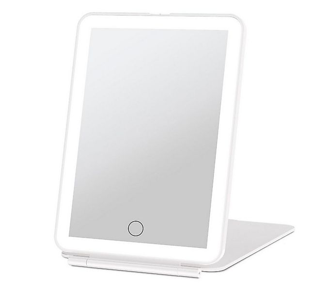 OKWISH Spiegel Tischspiegel Wiederaufladbarer Tragbarerl Rasierspiegel Bele günstig online kaufen