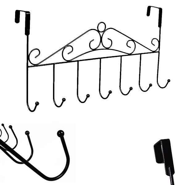 BAYLI Türgarderobe 42,5cm Türgarderobe mit 7 günstig online kaufen